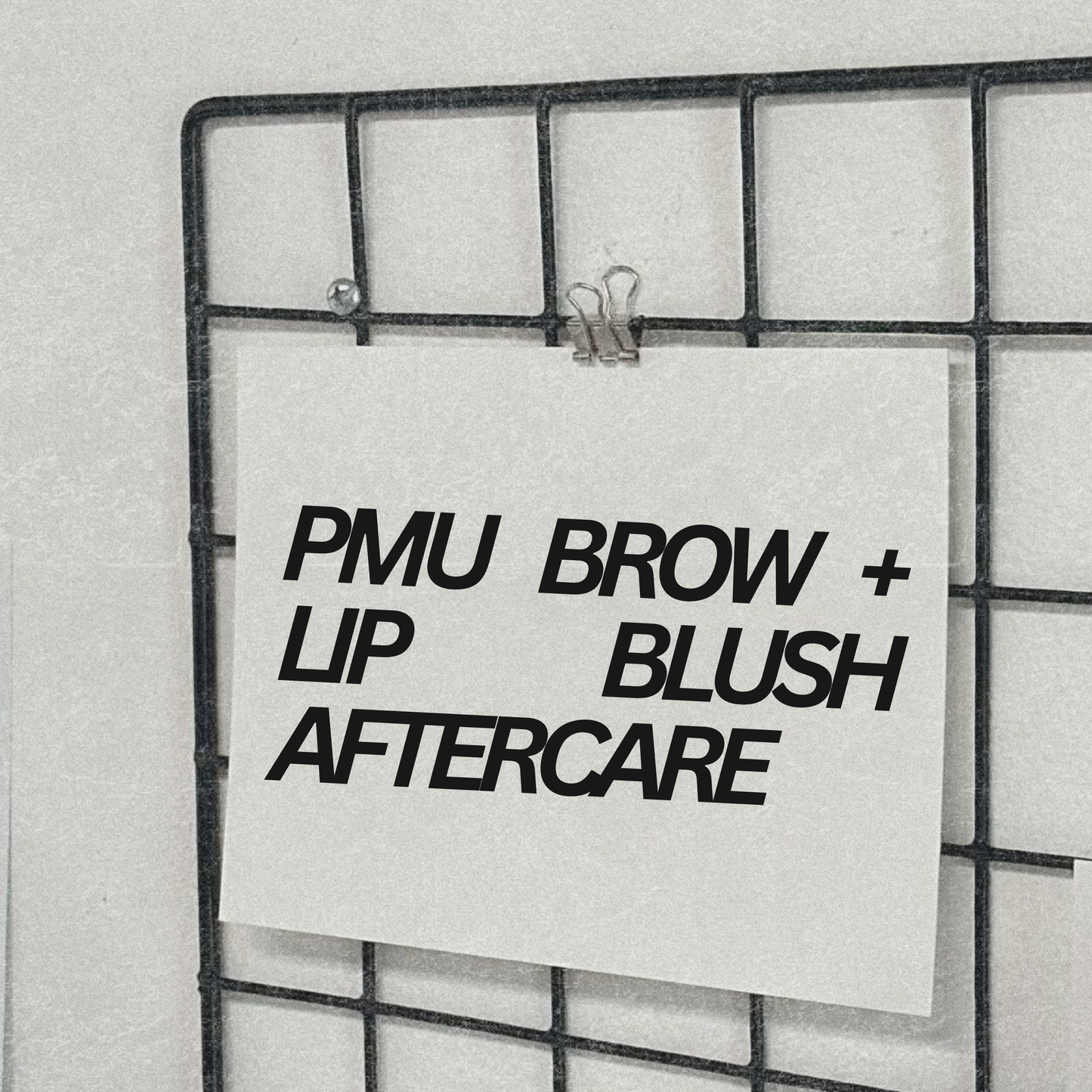 PMU Aftercare Guide