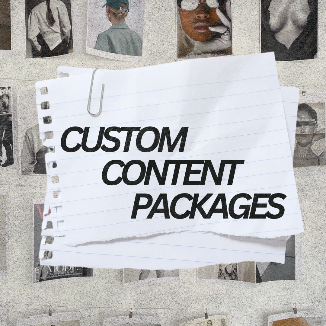 Custom Content Creation Package